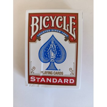 Kosmetinis defektas Bicycle Rider Standard pokerio kortos (Raudonos)